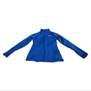 small blue north face jacket